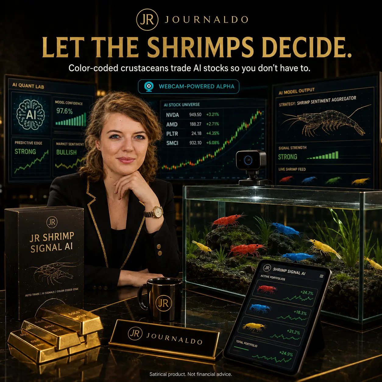Journaldo Shrimp Signal AI laboratory