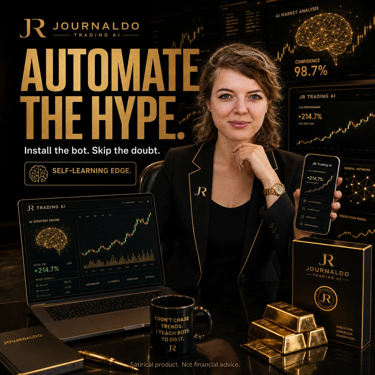 Journaldo AI trading terminal